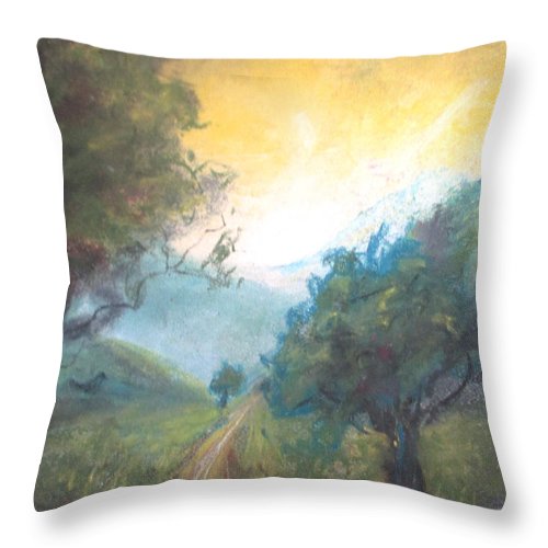 Citrus Gaze - Throw Pillow Hot on Sale