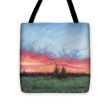 Burning Sky - Tote Bag For Cheap