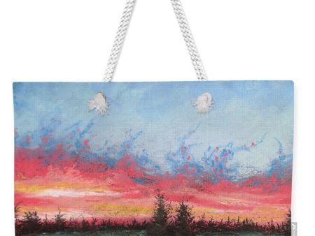 Burning Sky - Weekender Tote Bag Online Sale