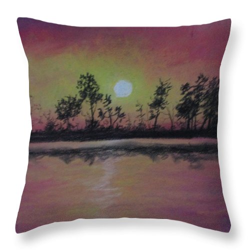 Cherry Pitted Sky - Throw Pillow Supply