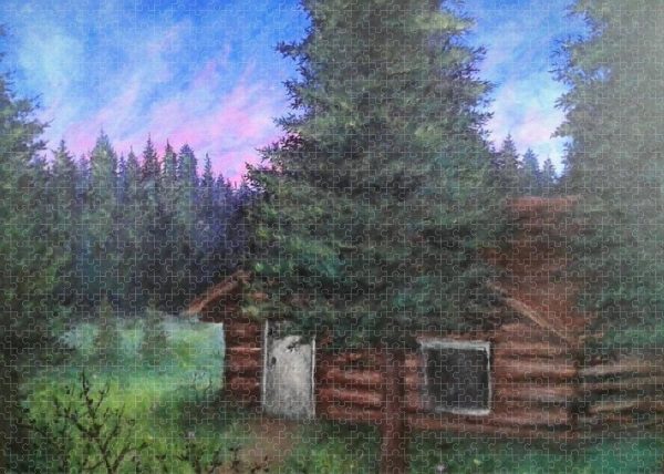 Wooded Cabin - Puzzle Online Hot Sale