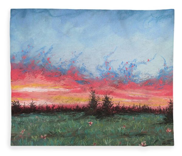 Burning Sky - Blanket For Sale