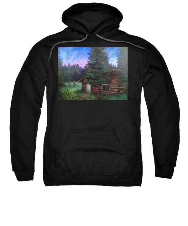 Wooded Cabin - Sweatshirt Fashion