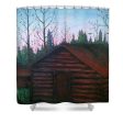 Wooden Cabin - Shower Curtain Sale