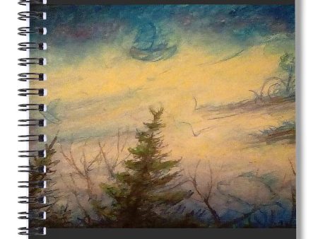 Sky Lit - Spiral Notebook For Cheap