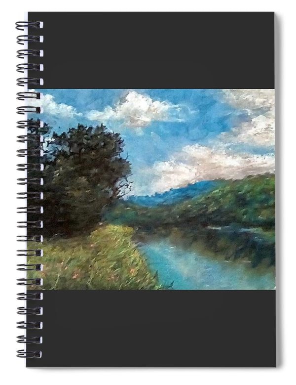 Foregiving Fields - Spiral Notebook For Sale