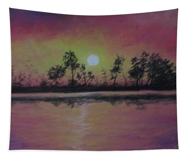 Cherry Pitted Sky - Tapestry For Discount