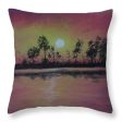 Cherry Pitted Sky - Throw Pillow Supply