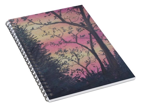 Sunsets Lament - Spiral Notebook Fashion