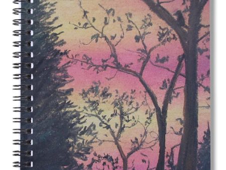 Sunsets Lament - Spiral Notebook Fashion