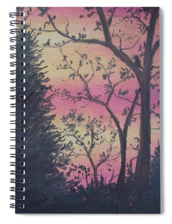 Sunsets Lament - Spiral Notebook Fashion