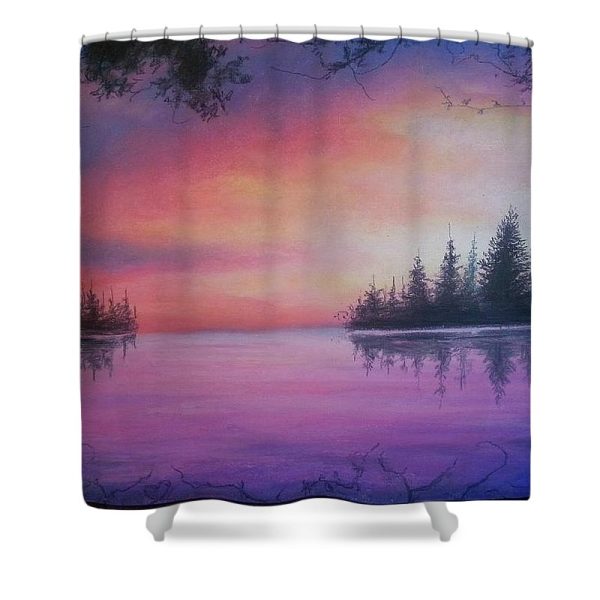 Flushed Night - Shower Curtain Hot on Sale