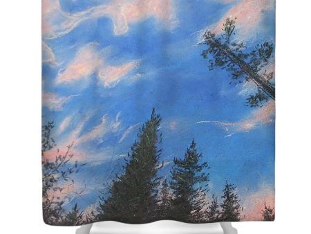 Tip of the Sky - Shower Curtain Online