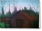 Wooden Cabin - Greeting Card Online