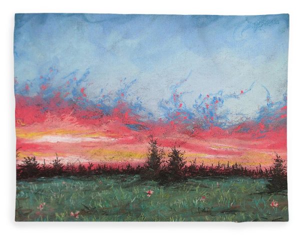 Burning Sky - Blanket For Sale