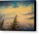 Sky Lit - Canvas Print Sale