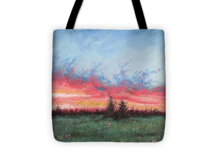 Burning Sky - Tote Bag For Cheap