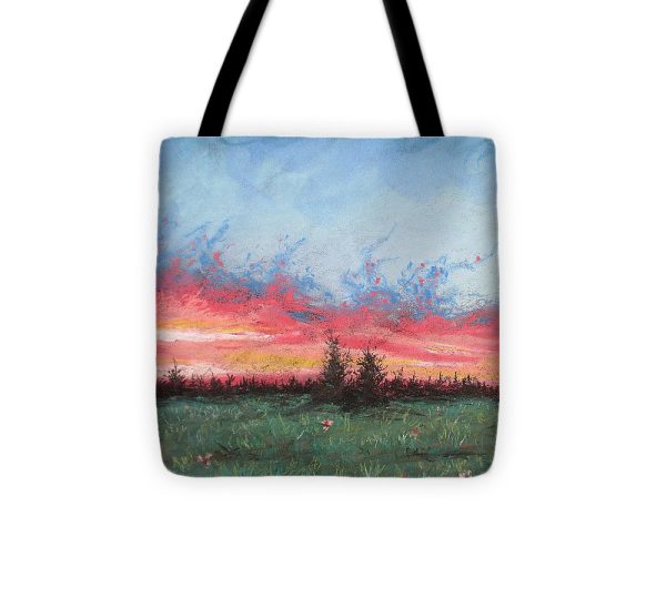 Burning Sky - Tote Bag For Cheap