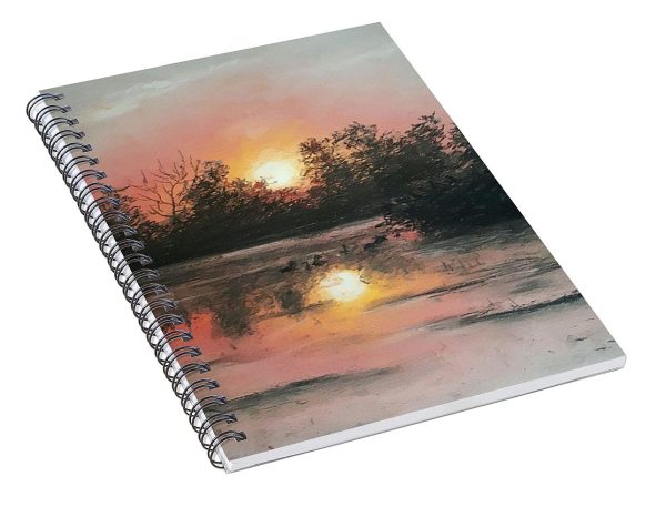 Petalled Deep - Spiral Notebook Cheap