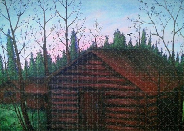 Wooden Cabin - Puzzle Cheap