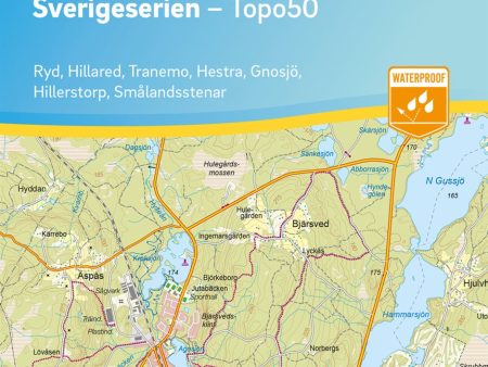 22 Gislaved Sverigeserien Topo50 : Skala 1:50 000 Online