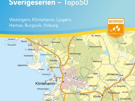 11 Södra Gotland Sverigeserien Topo50 : Skala 1:50 000 Discount