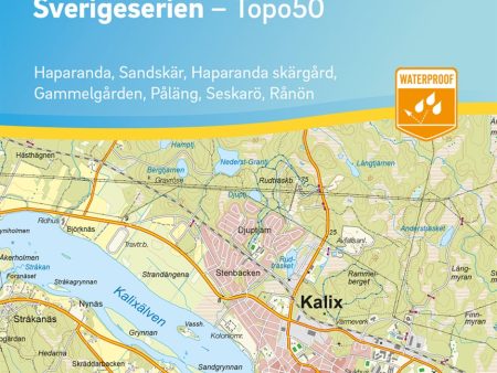 116 Kalix Sverigeserien Topo50 : Skala 1:50 000 Online