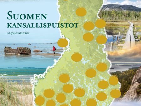 Suomen kansallispuistot raaputuskartta For Cheap