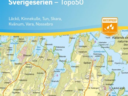 37 Lidköping Sverigeserien Topo50 : Skala 1:50 000 Online now