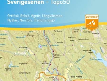 105 Bjurholm Sverigeserien Topo50 : Skala 1:50 000 Hot on Sale