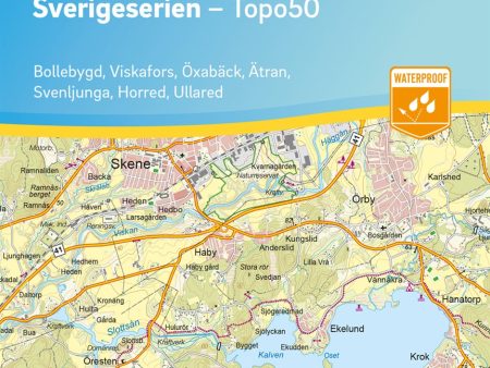 21 Kinna Sverigeserien Topo50 : Skala 1:50 000 Online