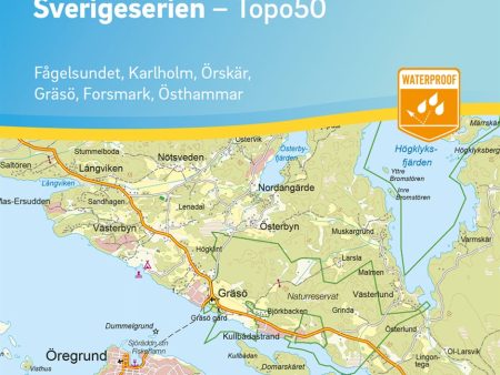 79 Öregrund Sverigeserien Topo50 : Skala 1:50 000 Cheap