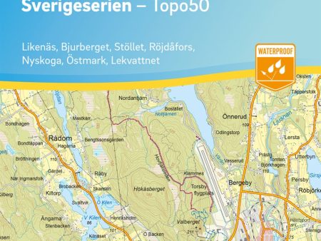 72 Torsby Sverigeserien Topo50 : Skala 1:50 000 Discount