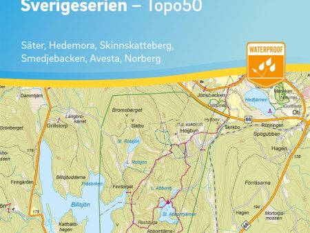 67 Fagersta Sverigeserien Topo50 : Skala 1:50 000 Cheap