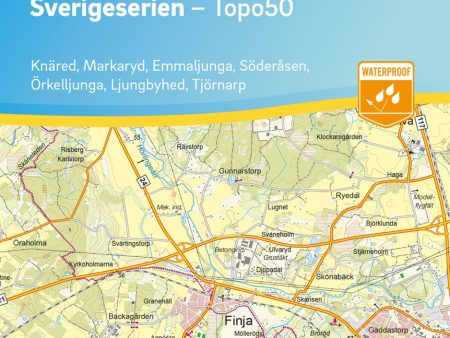 5 Hässleholm Sverigeserien Topo50 : Skala 1:50 000 Supply