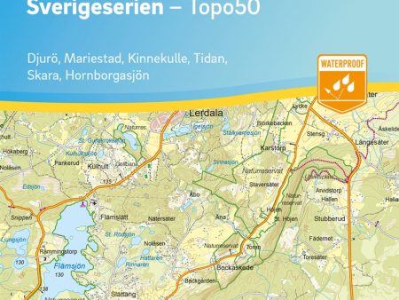 38 Skövde Sverigeserien Topo50 : Skala 1:50 000 Online now