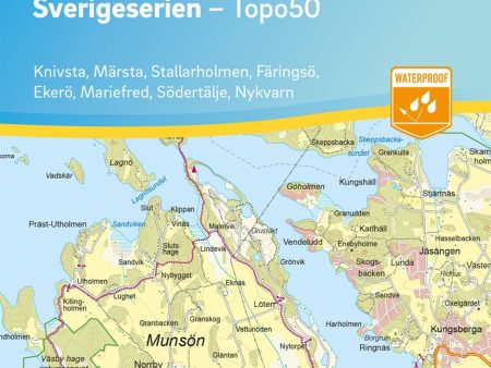 60 Östra Mälaren Sverigeserien Topo50 : Skala 1:50 000 Supply