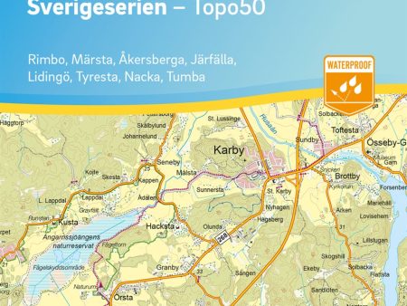 61 Stockholm Sverigeserien Topo50 : Skala 1:50 000 Online now