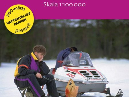 Z5 Åkersjön-Kall Fjällkartan : 1:100000 on Sale