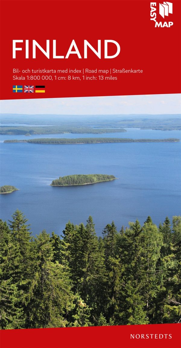 Finland EasyMap : Skala 1:800.000 Online