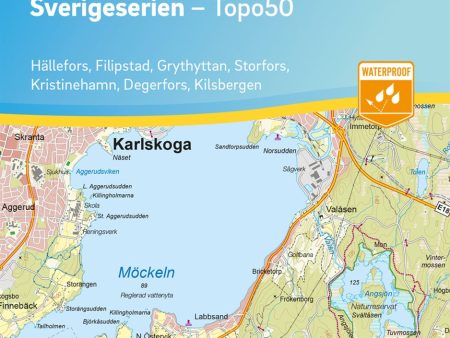 56 Karlskoga Sverigeserien Topo50 : Skala 1:50 000 Hot on Sale