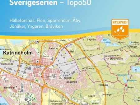 49 Katrineholm Sverigeserien Topo50 : Skala 1:50 000 Discount